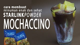 MOCHACCINO Starlink no sugar 25 gr mochacino bubuk minuman premium