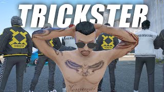 TRICKSTER STORY - BAKAR HIDUP HIDUP KETUA BIKER HMC - GTA V ROLEPLAY