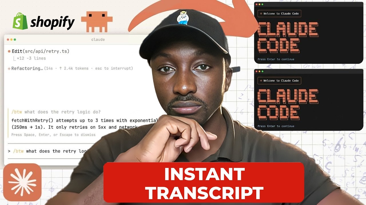 How I Built a YouTube Transcriber With Claude Code - YouTube
