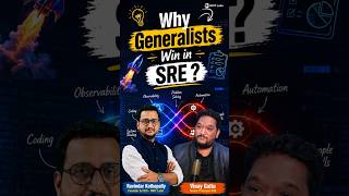 Why SREs Need Both Specialist + Generalist Skills! #tech #devops #shorts