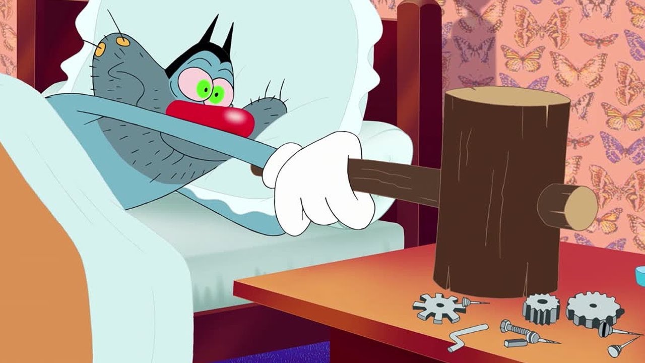 Oggy und die Kakerlaken | Oggy hat nicht gut geschlafen | Volledige aflevering in HD