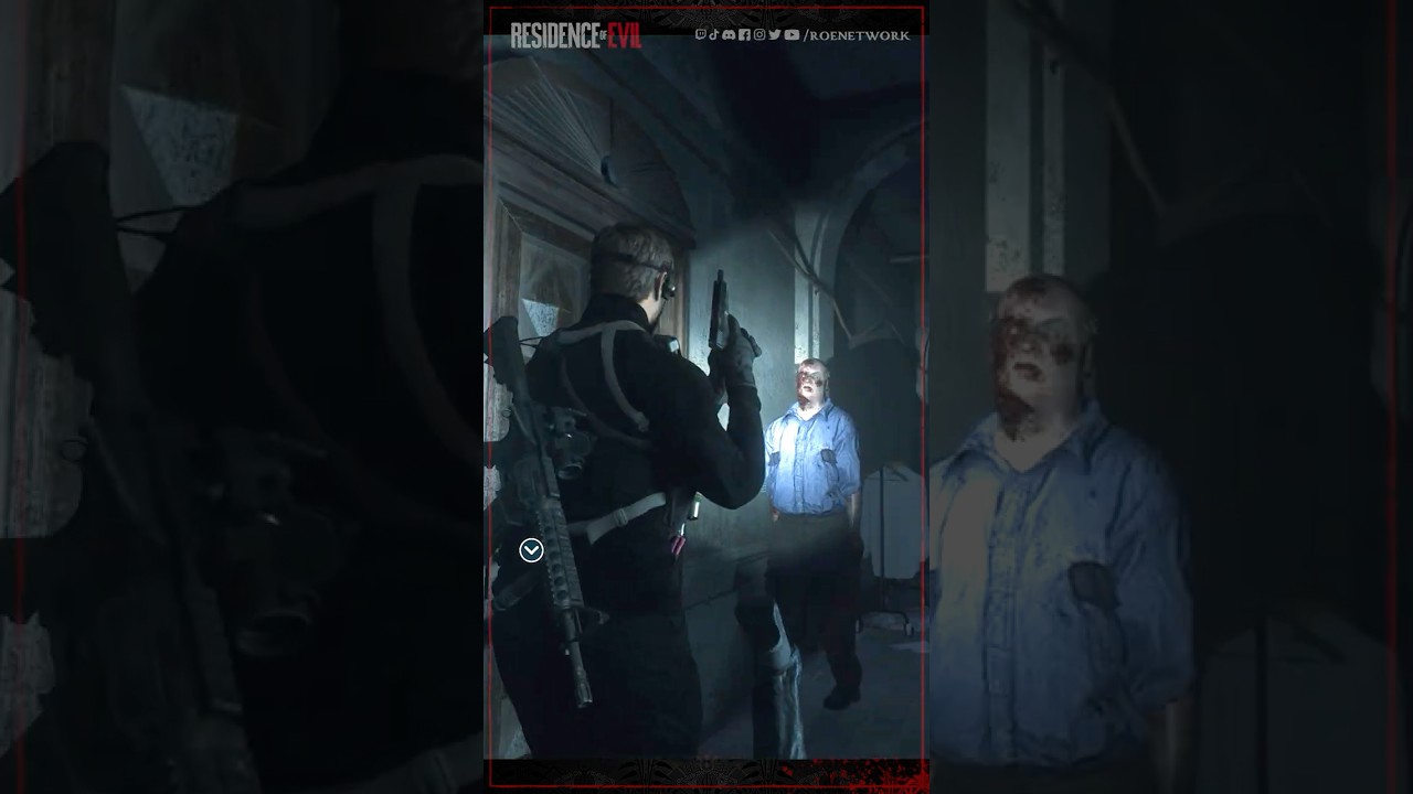 CHRIS REDFIELD vs. Hall of ZOMBIES in RESIDENT EVIL 3: REMAKE