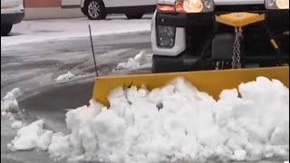 Slushy mix of snow and rain leaves Worcester roads slick