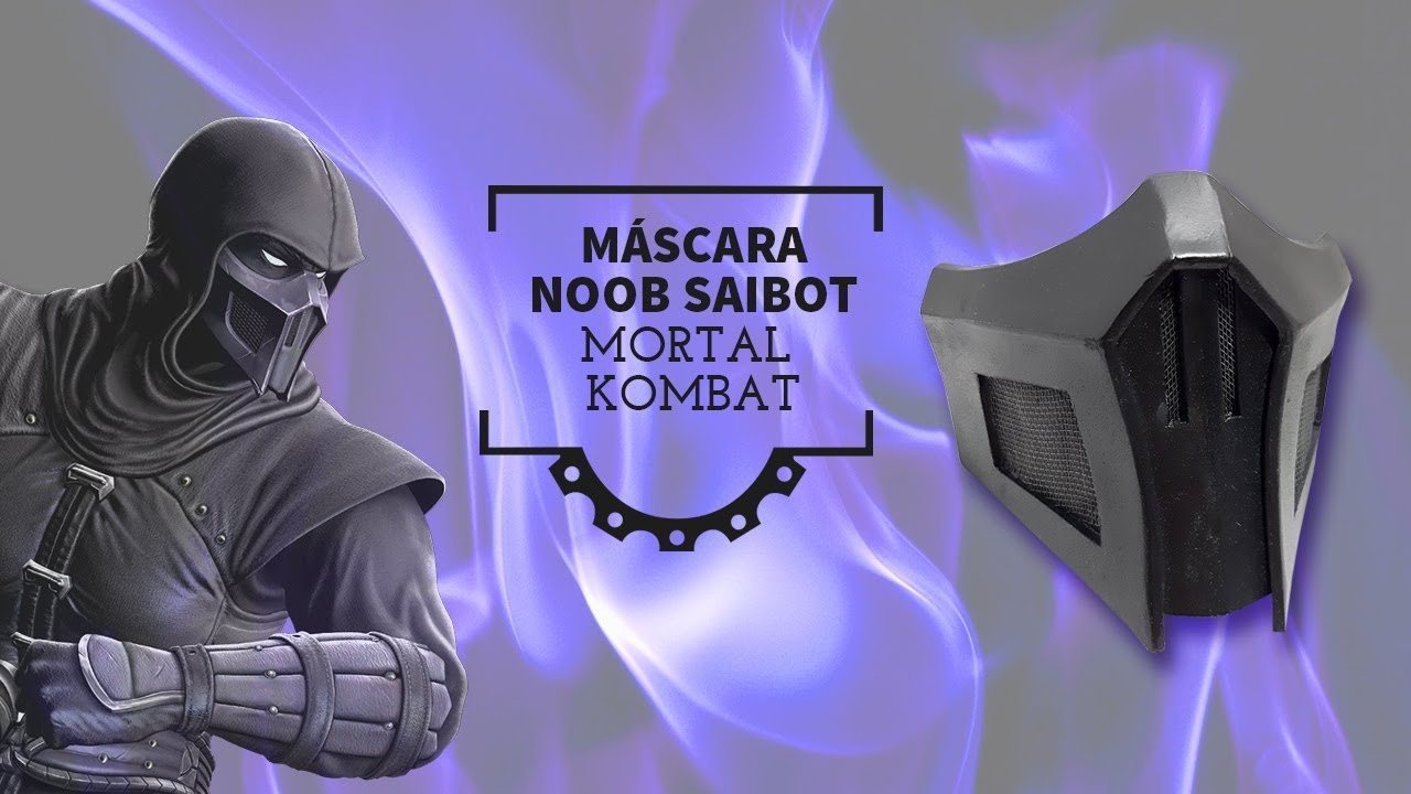 Cómo hacer la máscara de Noob Saibot (Mortal Kombat)| How to Make Noob Saibot´s Mask (Mortal Kombat)