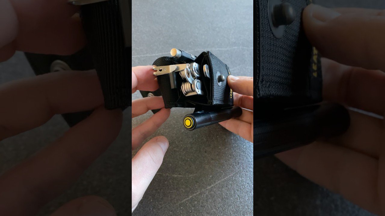 Tool kit for the pockets with a Leatherman multitool and a Ledlenser flashlight 🧰 