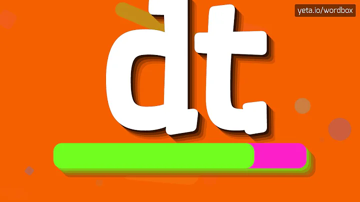 DT - Master the perfect pronunciation of 'dt' with this mind-blowing trick! 🤯🔥