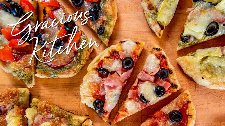 Homemade Pizza Recipe [No Oven Needed!] | Market of Choice Gracious Kitchen with Mindy Lockard