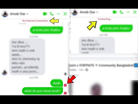Facebook Messenger Connecting...No Internet Connection Problem in 2020