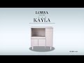 LOWYA 組立説明02 - KAYLA ケイラ｜商品番号：A091　キッチン収納  -