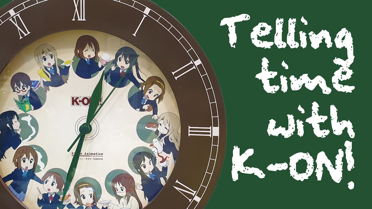 AMR - K-ON!! Voice Clock Review 【けいおん!!・壁掛け音声クロック