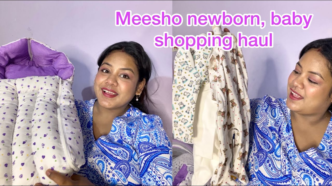 Newborn hall affordable Meesho haul, ⁠ meeshohaul 