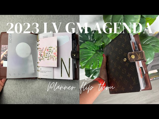 Louis Vuitton GM Agenda Flip Through – Rebecca Taylor