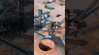 DROWN VIEW SILIKA SEND WASH PLANT😻🚀🤯😌 #automobile #engineer #machin #newmachine #screen