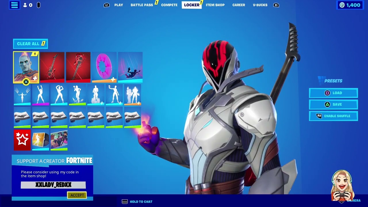 *NEW* UNCHAINED (Emote)-Fortnite