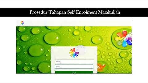 Panduan Self Enrolment Portal Mpowerindo