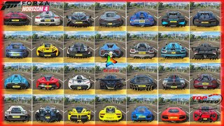 ALL Hypercars   My Favorite Supercars Top Speed BATTLE - Forza Horizon 4