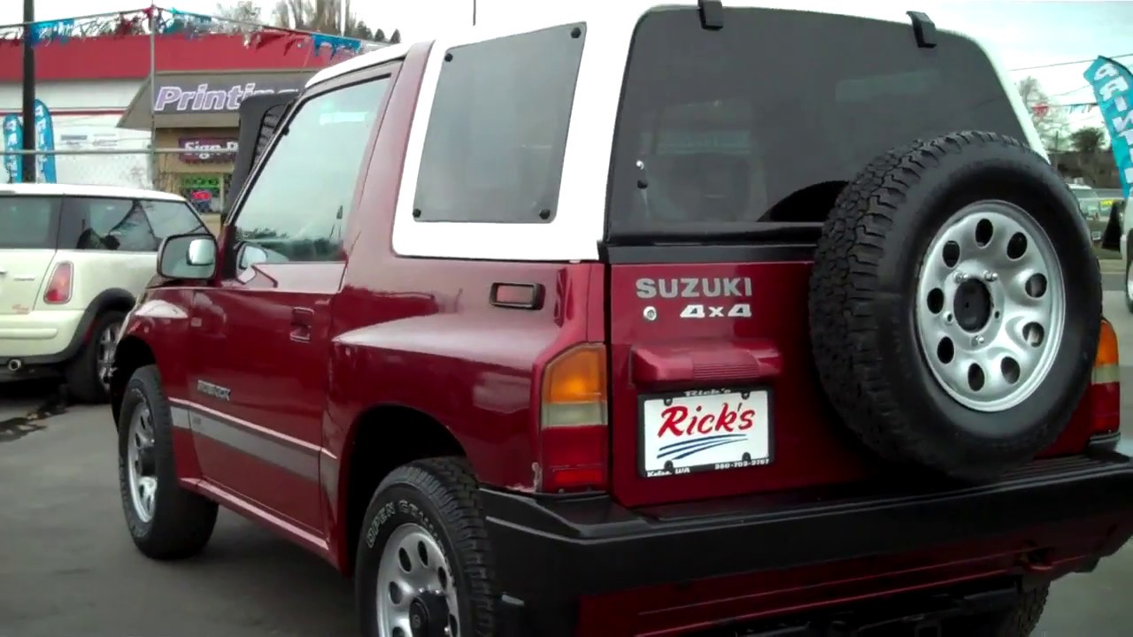1993 Suzuki Sidekick Jx 4x4 Sold