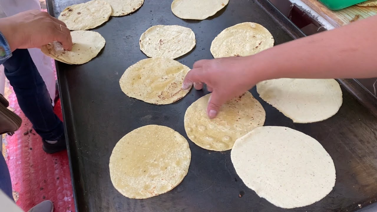 トルティーヤ職人　 早技　tortilla