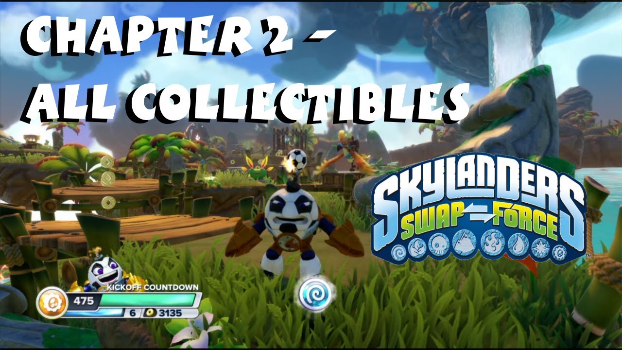 Skylanders Swap Force - Chapter 2 All Collectibles Cascade Glade - YouTube