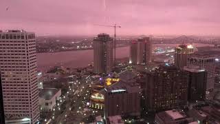 Sunrise over New Orleans