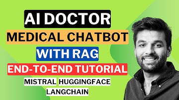 AI Medical Chatbot with RAG Tutorial (HUGGINGFACE & LANGCHAIN) | AI in healthcare End-to-End Project
