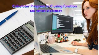How to Create an Easy Calculator Program in C using Function and Switch Statement |Mini Project in c