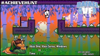 #AchieveHunt - Panda Bamboo Adventure (Xbox One, Xbox Series, Windows) - 1,000G in 7m 58s! screenshot 5
