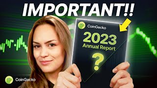What’s Happening in Crypto?? CoinGecko’s Latest Report Shares IMPORTANT Insights!!