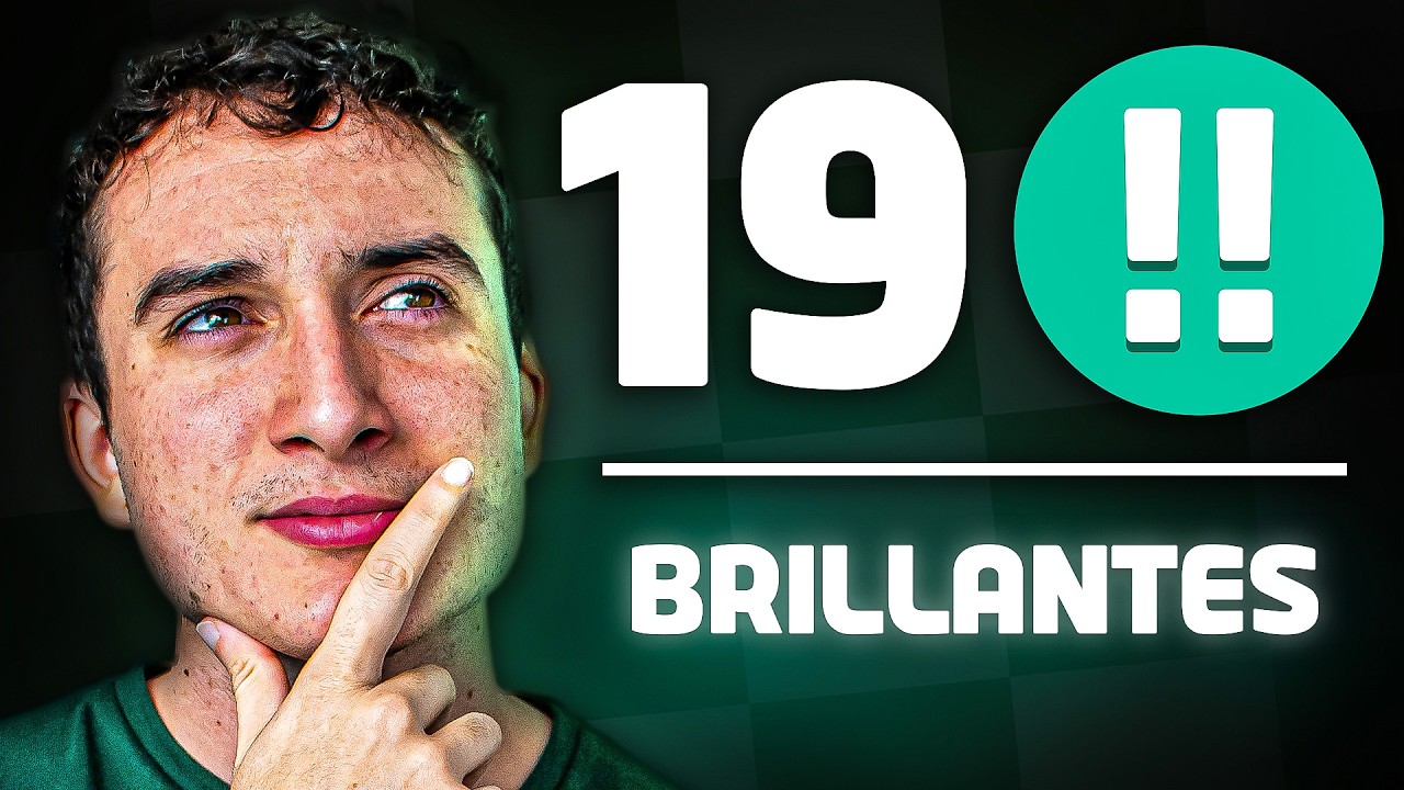 LA MEJOR PARTIDA DE LA HISTORIA (19 brillantes seguidos)🔥