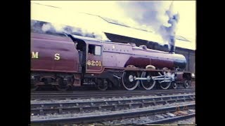 UK - LMS 6201 'Princess Elizabeth' departs Hereford on June 15 1991