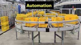 Smart Conveyor Automation System 🤖 #shorts