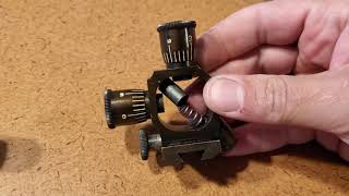 Crosshair replacement and spring removal Unertl Target Scope