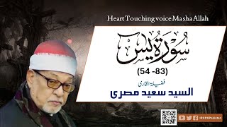 SH.QARI SYED SAEED AL MISRI | SURA YASIN 54 -83 |HEART TOUCHING TILAWAT