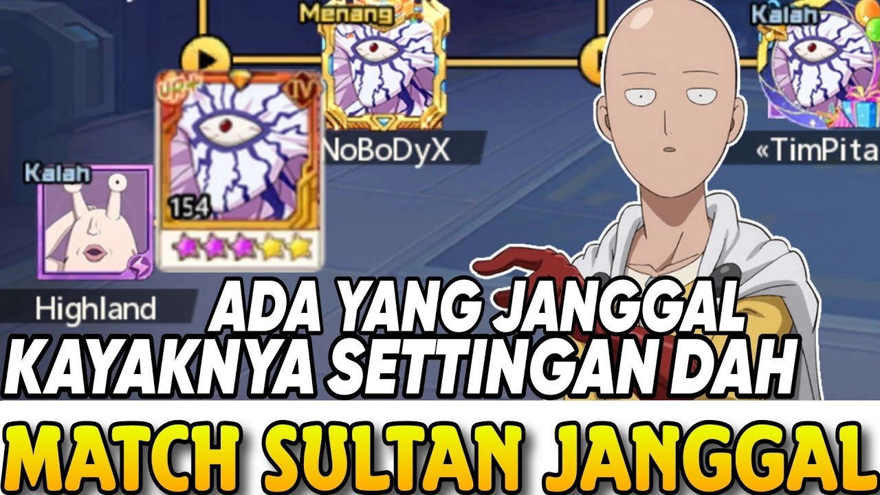 REVIEW TURNAMEN EBZ MATCH NYA JANGGAL🔥SETTINGAN MATCH APAKAH ITU NYATA - ONE PUNCH MAN