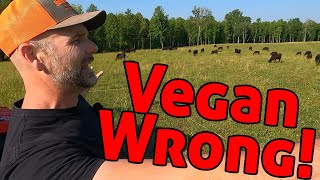 YOU NEED TO KNOW THIS ABOUT FARMING! Veganism&#39;s horrible effects on nature!
