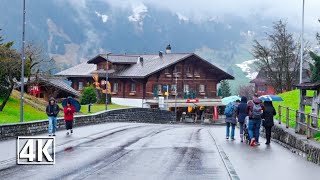 Switzerland 4K🇨🇭 Grindelwald, A Swiss Paradise