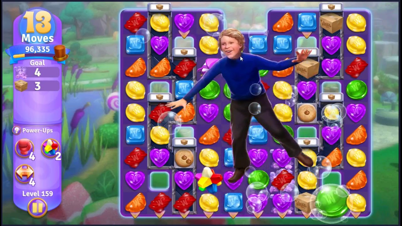 Wonka's World of Candy Level 159 - NO BOOSTERS + FULL STORY 🍫 |  SKILLGAMING ✔️ - YouTube