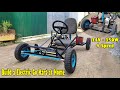 Build a electric go kart 24v  350w  4 speed at home electric car  tutorial