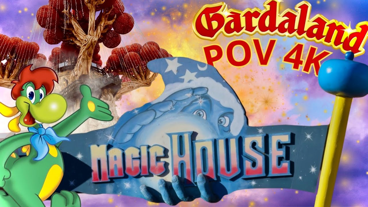 MAGIC HOUSE - GARDALAND 2025 On Ride | Full POV 4K