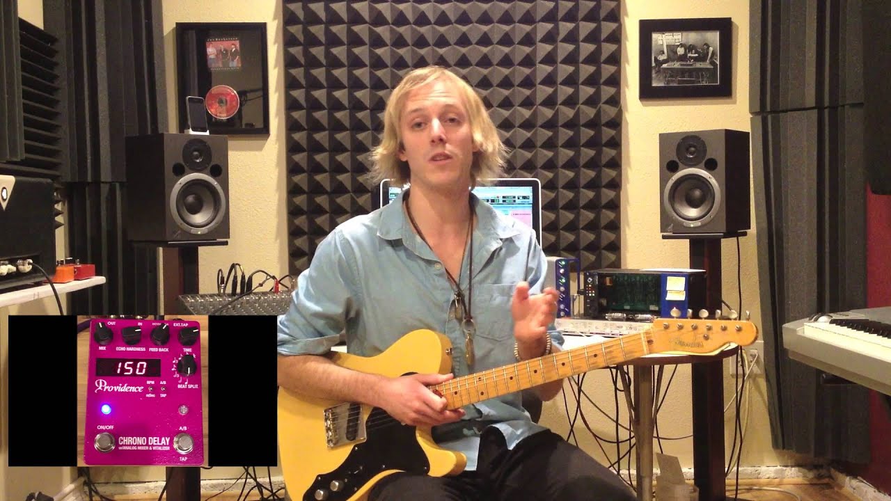 Jon MacLennan Demonstrates Providence Chrono Delay - Faux Reverb