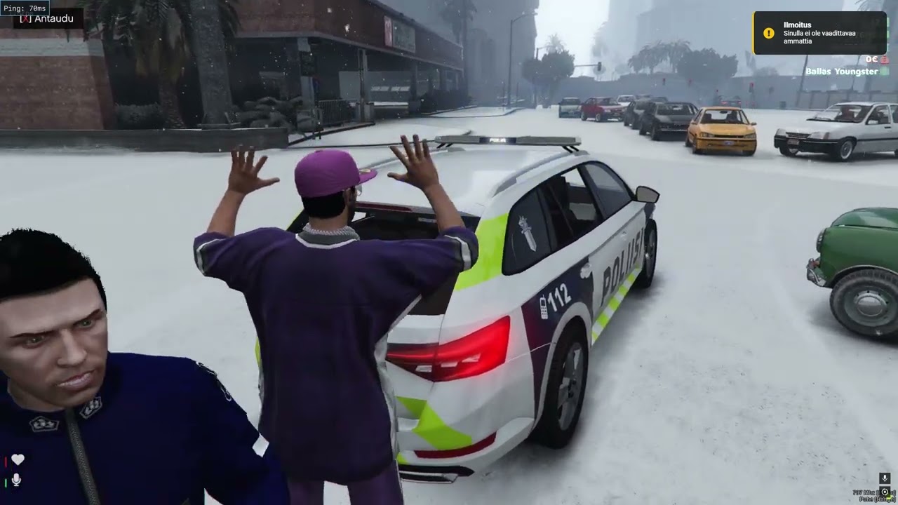 Ihan Itse Varastetulla Autolla Ajamista Ja Setä Koivisto Vauhdissa!