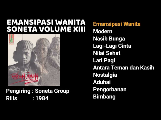 EMANSIPASI WANITA Album Soneta Volume 13 class=