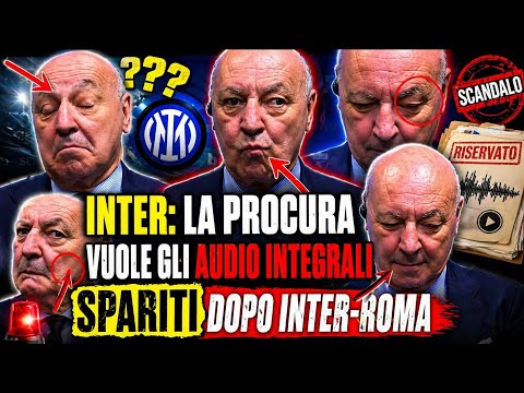 Video INTER: LA PROCURA VUOLE GLI AUDIO INTEGRALI SPARITI DOPO INTER-ROMA