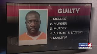 Emotions running high as man pleads guilty to 3 Chickasha murders