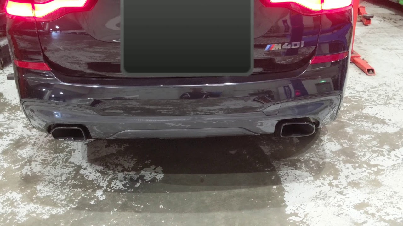 Evolution Racewerks Catless Downpipe BMW X3 M40i B58 YouTube