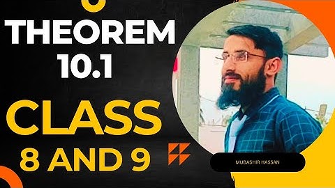 Theorem 10.1 class 9 kpk board | SSA triangle congruent | If two angles and non included side of