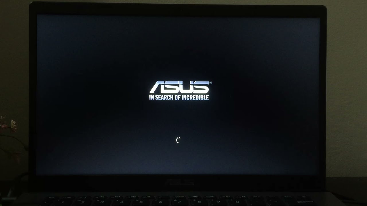 Windows 11 boot up on my ASUS X409MA
