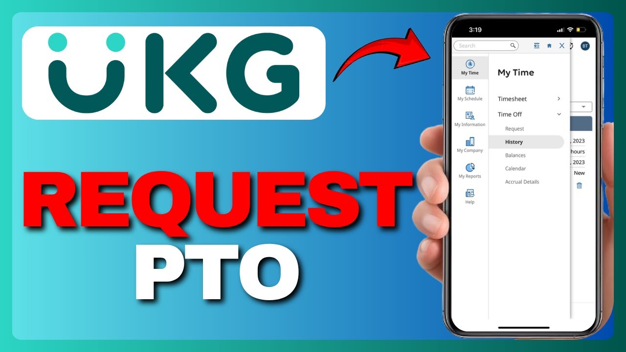 Как подать заявку на отпуск в приложении UKG в 2025 году?