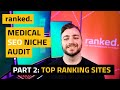 Medical SEO Niche Audit: Part 2 - Top Website Overview