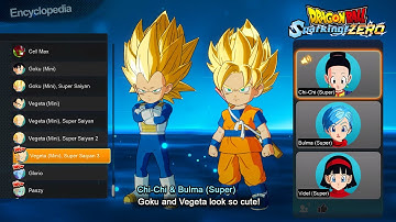 DRAGON BALL: Sparking! ZERO (DLC 2) – All Daima Characters "Girl Talk" Interactions (Encyclopedia)